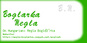 boglarka megla business card